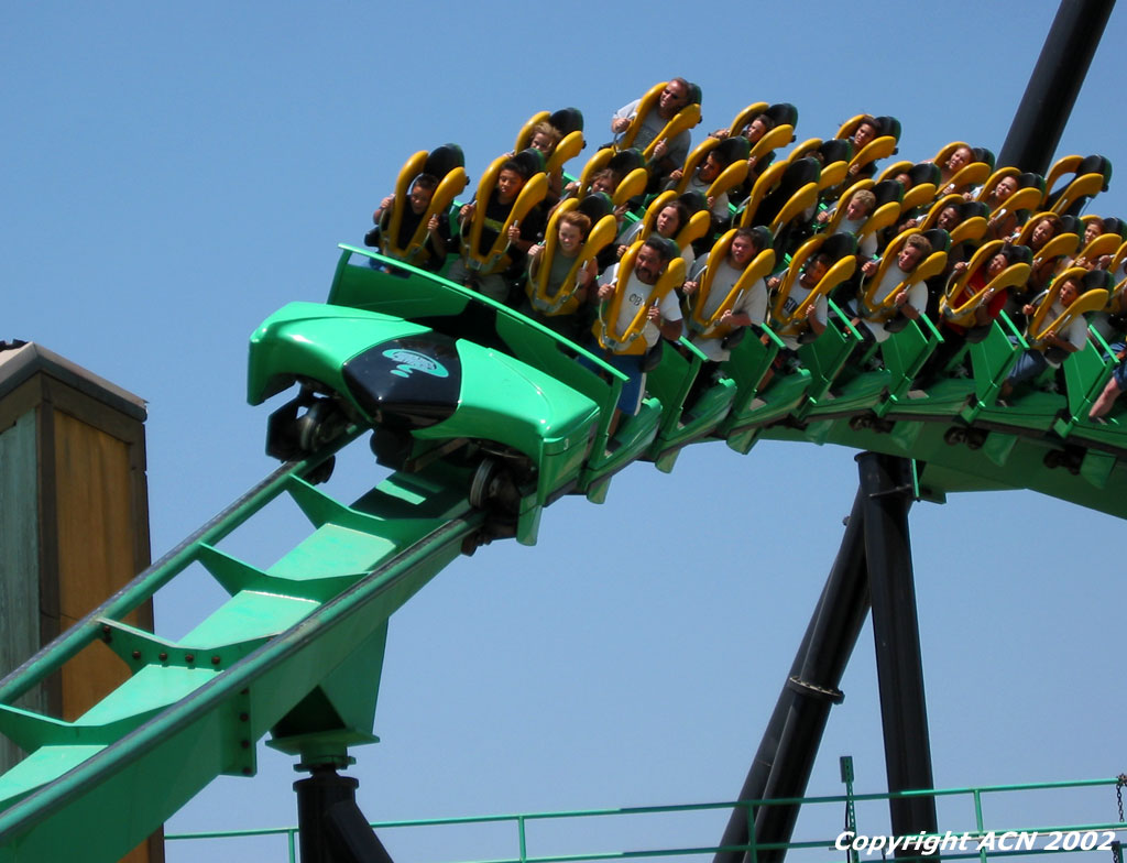 Six Flags Magic Mountain » Riddler's Revenge » 814riddler5.jpg